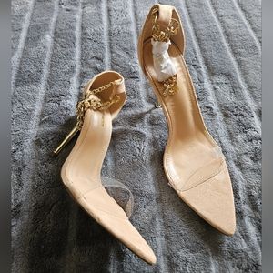 Nude Chain Stiletto- Fashion Nova